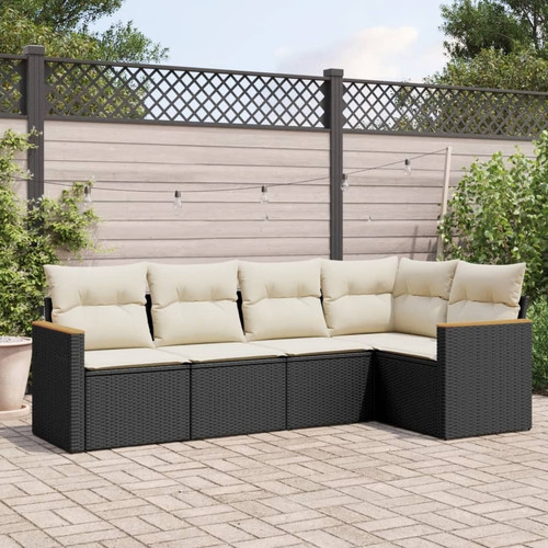 Garden sofa set - garden, cream