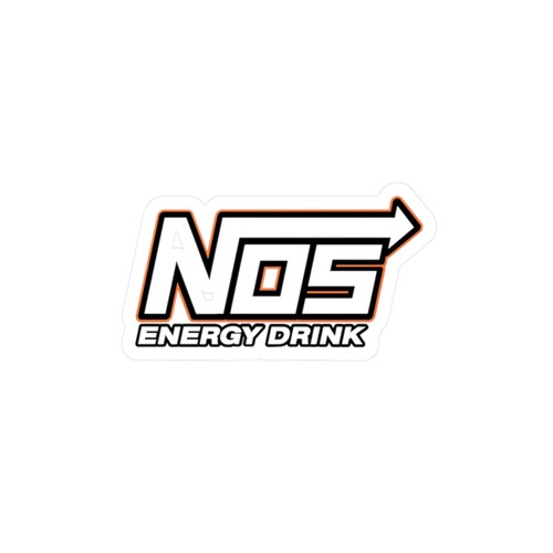 Nos energy drink kiss cut - nos, kiss-cut