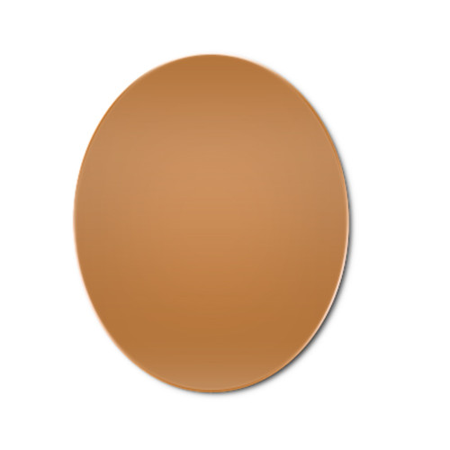 Copper blanks oval metal - copper,