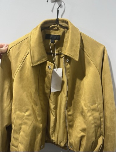 Zara women mustard faux - women’s,