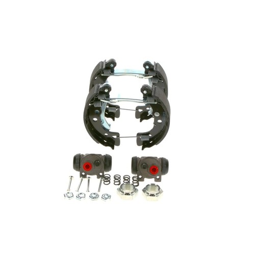 Brake shoe set axle - brake,