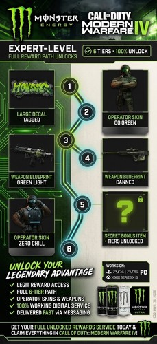 Monster energy call - monster, duty
