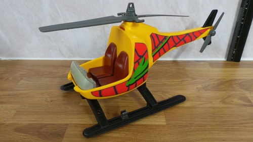 Playmobil helicopter - playmobil, 10"