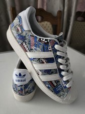 ADIDAS SUPERSTAR 80S PIONEERS NIGO MEN'S TRAINERS UK 7 (B35768)