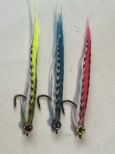  3x UV GLOW BASS 1/0 10CM