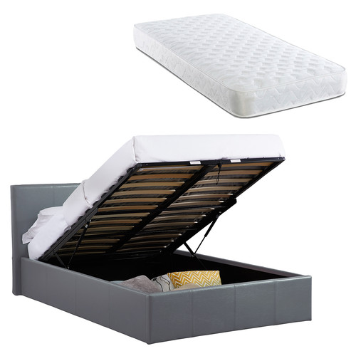 3ft single ottoman - single, pu