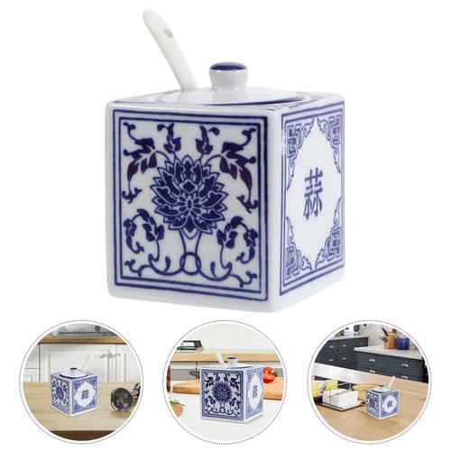 Salt pot with - pot, seasoning