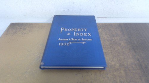 Property index 1932 land - index,