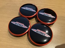 MINI JCW 56mm CENTRE CAPS 4x