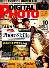 Digital Photo magazine with   Panasonic TZ60 camera  + Tripods tested  Oct  2014