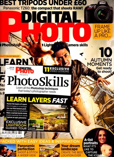 Digital photo magazine with - photo,
