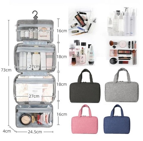 Large capacity toiletry makeup - toiletry,