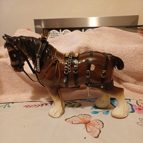 Melrose pottery shire horse - pottery,