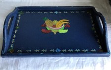 Vintage Signed French Wooden