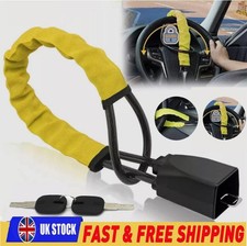 Car Steering Wheel Lock to Seat Belt Anti-Theft Handbag Lock Device Adjustable