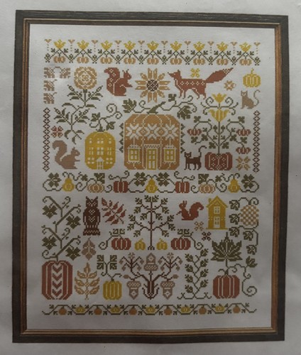 Forest animals cross stitch - forest,