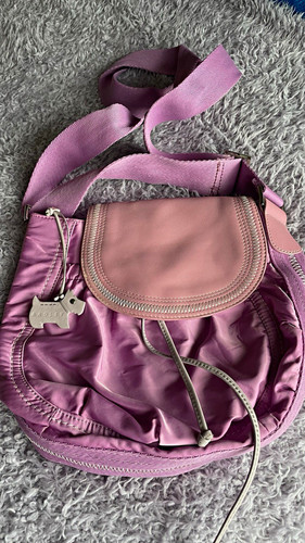 Radley pink small crescent - small,