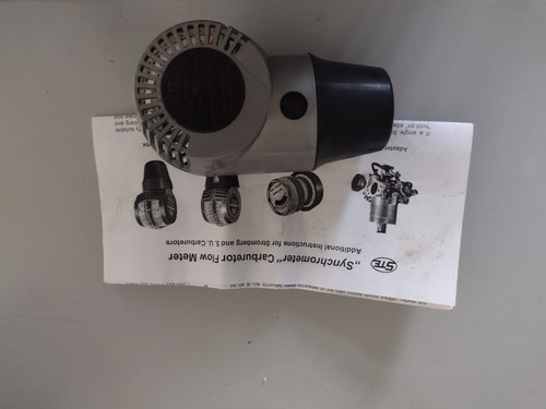 Synchrometer carb flow meter - flow,