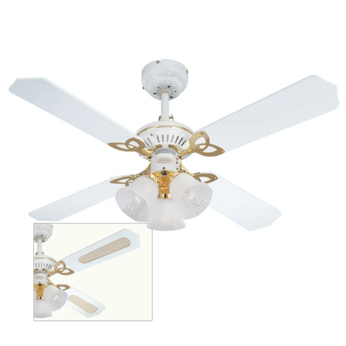 Ceiling fan white - ceiling, princess