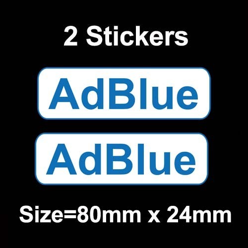Adblue printed vinyl - printed,