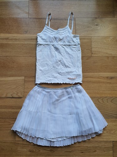 White tank top and flowy - white,