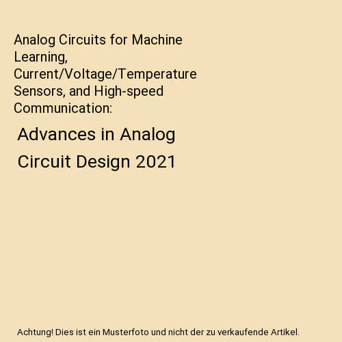 Analog circuits for machine - analog,