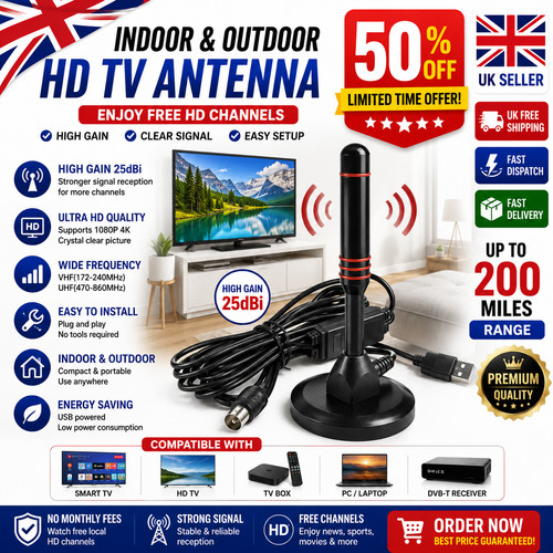 Aerial digital indoor tv - digital,