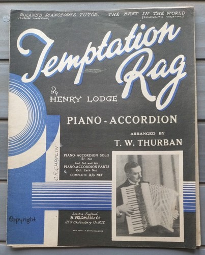 Temptation rag henry - rag, arr