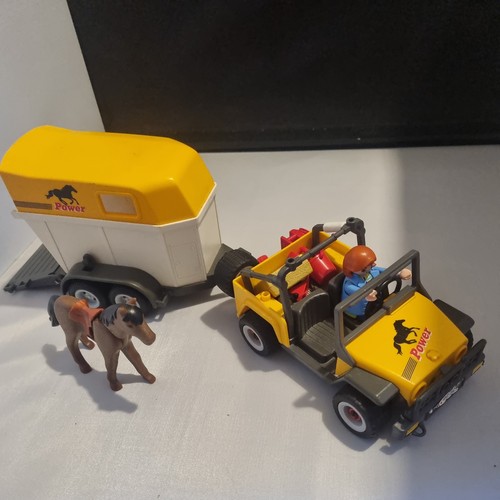 Playmobil horse jeep - ,