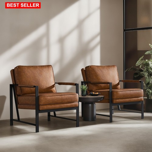 Accent chairs set 2 - chairs,