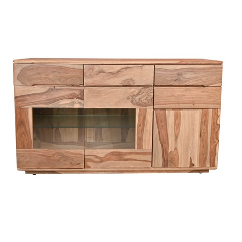 Sheesham cabinet glass - sheesham,