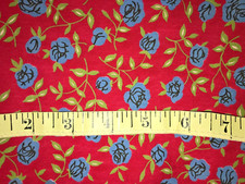 Vtg 50s Curtain Fabric Panel