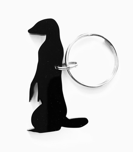 Meerkat animal keyring lanyard - meerkat,