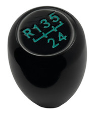 black T1 gear shift knob 5 speed green for Ford Capri Sierra Escort type 9