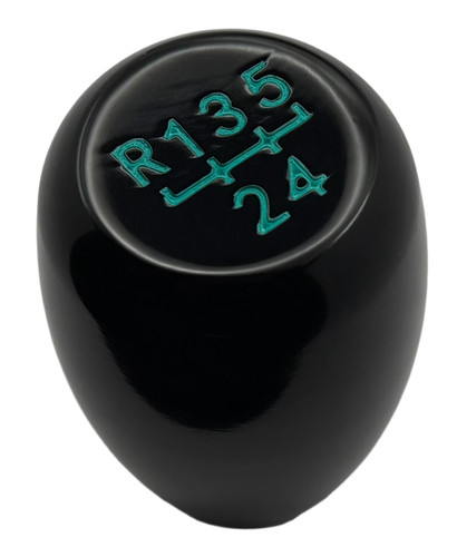 Black gear shift knob 5 - gear,