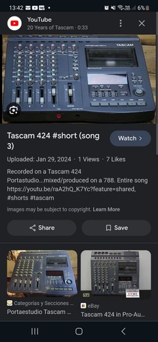 Tascam mk2 strack recording - mk2,