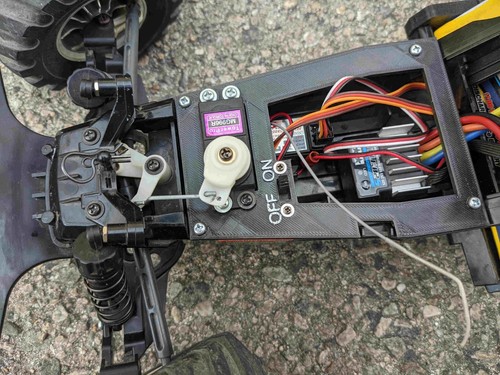 Upgrade servo mount for tamiya - mount,