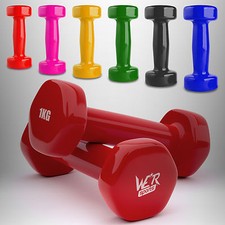 Vinyl Dumbbell Set Ladies