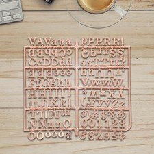 Felt Board Letters Plastic