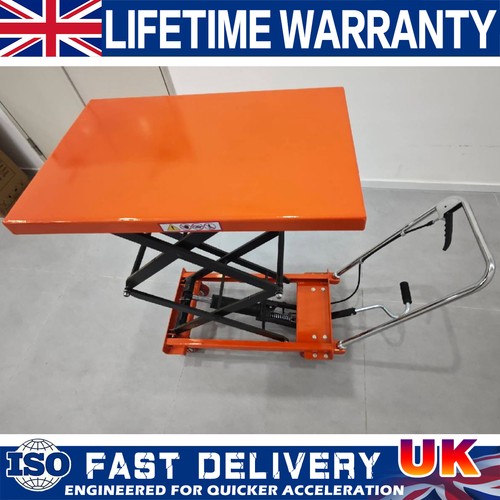 Manual double scissor lift - double,