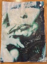 Joni Mitchell Official 1983 Tour Guide - Wild Things Run Fast - Autographed