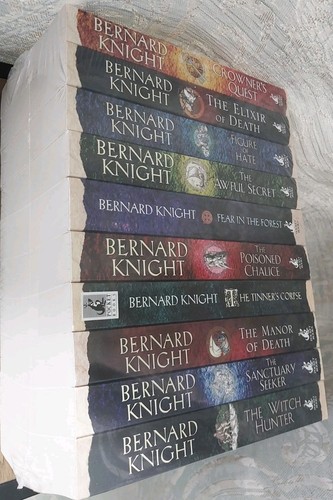 Bernard knight book set new - knight,