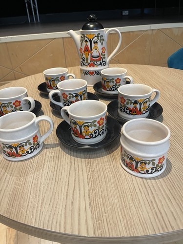 Vintage rancher coffee set - coffee,