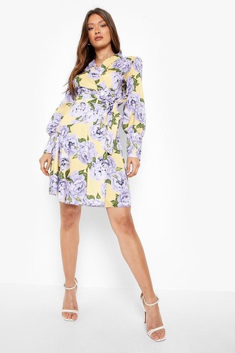 Boohoo yellow lemon purple - yellow,