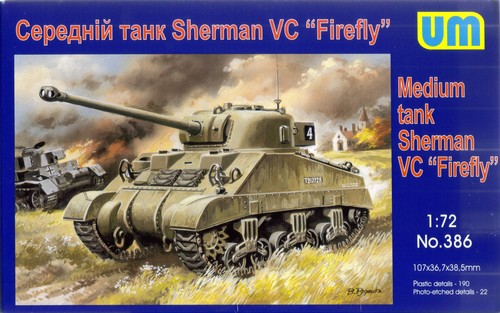 Unimodel sherman firefly - unimodel,