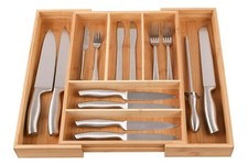 7 Section Cutlery Bamboo