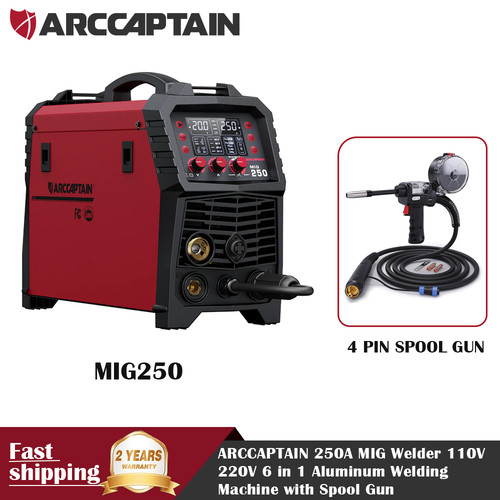 Arccaptain mig250 250a - arccaptain,