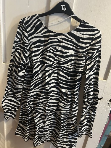 Primark zebra print - zebra, square