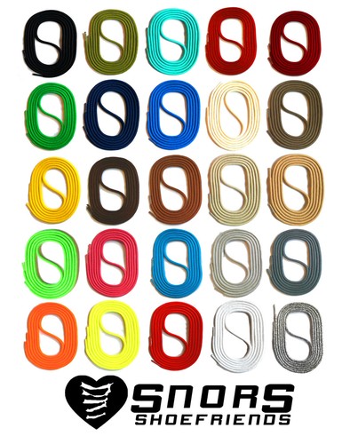 Snors round laces - snors, 3mm