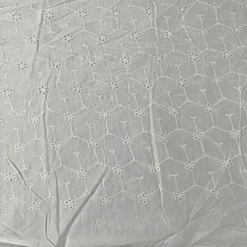 Cotton floral embroidery - cotton,